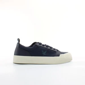 Lyle & Scott Dawson Mens Navy Trainers - Picture 1 of 7