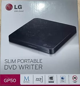 LG Electronics Slim tragbarer USB externer DVD Brenner Modell GP50 / GP50NB40 - Bild 1 von 3