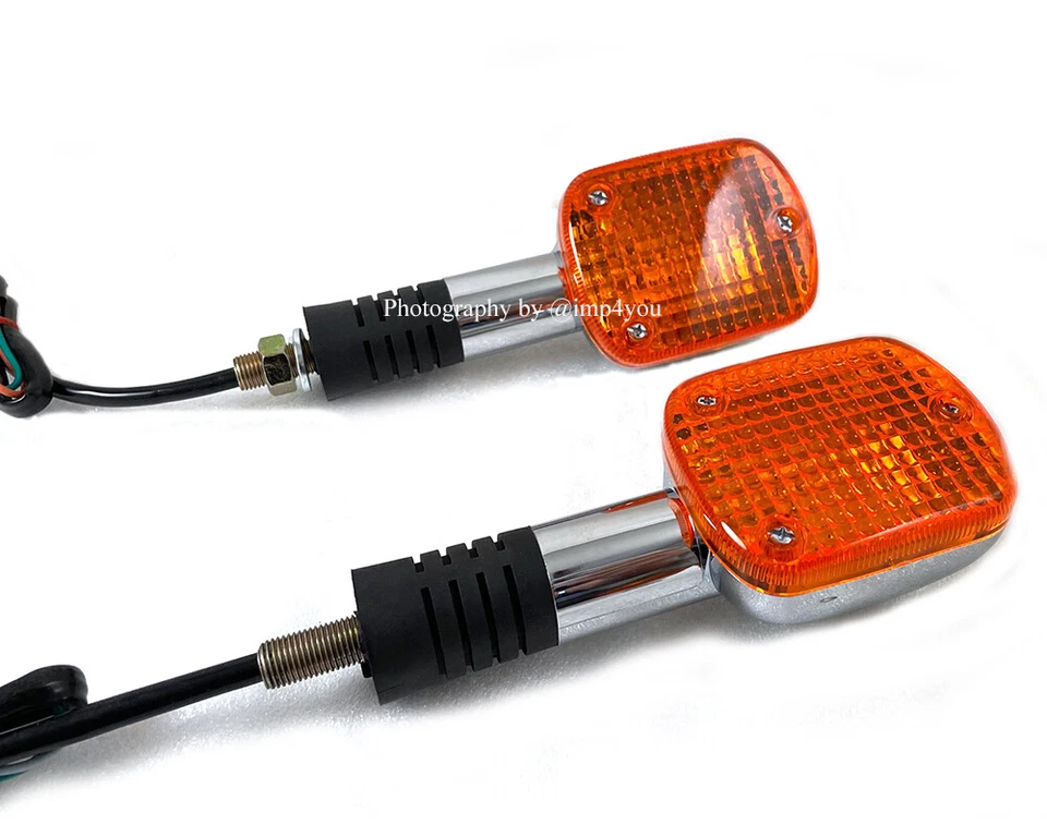 Pair Rear Turn Signal Indicator for Honda Honda V30 Magna VF500C w/stem 84-85 - Image 1 of 1