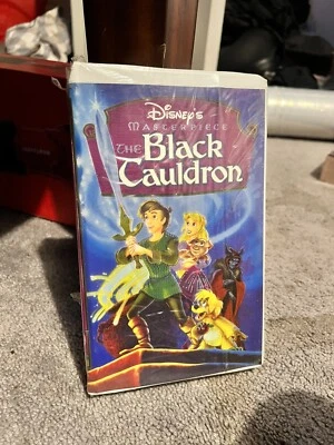 The Black Cauldron VHS, 1998 Rare Vintage New ( Factory Sealed! ) - Image 1 of 4