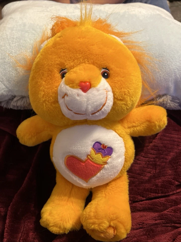 Juguete de peluche Care Bears Cousins Brave Heart Lion 2004 Foto 1 de 4