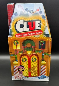 2018 Clue North Pole Edition Brettspiel Hasbro - Verpackung nicht neuwertig - Bild 1 von 5