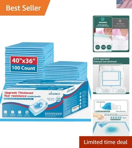 Extra Large Bed Protection Pads 100 Ct - Picture 1 of 11