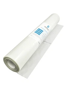 6 Rollen Baufolie 2 m x 50 m 50 my transparent TYP 50 Folie Abdeckfolie 50my - Bild 1 von 3