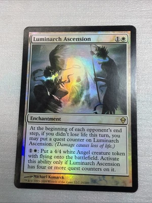 Luminarch Ascension FOIL Zendikar NM White Rare MAGIC CARD - Image 1 of 4