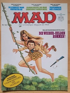 Deutsches MAD Nr.130 - TOP Z1 ORIGINAL BSV COMICHEFT Satire Alfred E.Neumann - Bild 1 von 3