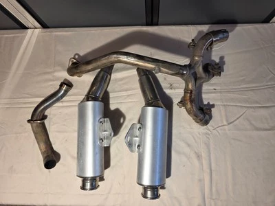 2002 DUCATI MONSTER 620ie DARK OEM EXHAUST SYSTEM - Image 1 of 4