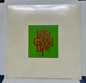 Er lebte das gute Leben von Richard Wilson Life Of Jesus Vintage 1973 - in Verpackung - Bild 1 von 3