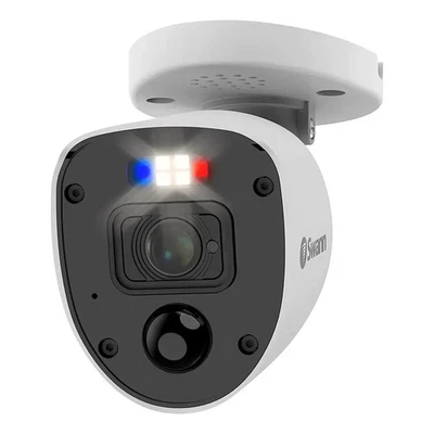 Swann 4K SwannForce Add-On Bullet Camera W Siren + Flashing Lights SOPRO-4KRL-US - Image 1 of 3