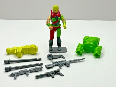 VINTAGE HASBRO 1993 G.I JOE COBRA ACTION FIGURE MEGA MARINES CYBER VIPER - Image 1 of 4