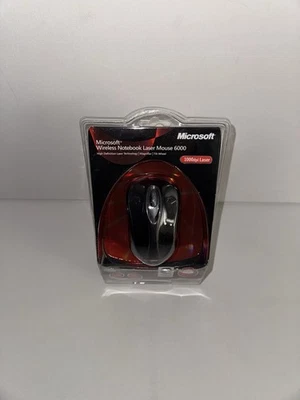 Microsoft Wireless Notebook Laser Mouse 6000 New - Image 1 of 3