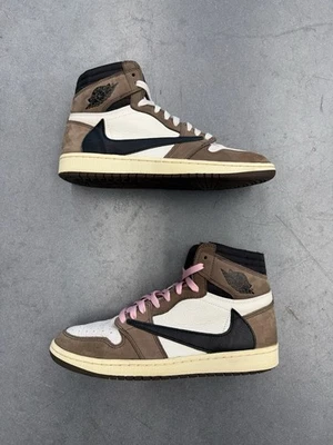 Travis Scott Mocha Jordan 1 Retro High OG SP 2019 CD4487-100 talla 9,5 Foto 1 de 4