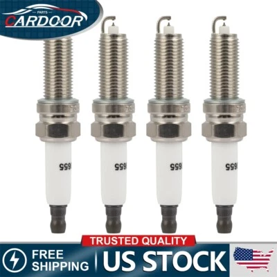 4pcs Iridium & Platinum Spark Plugs For 2014-2016 Kia Forte Koup 1.6L l4 - Image 1 of 4