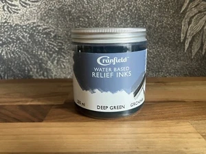 Cranfield Relieftinte auf Wasserbasis Deep Green 250 ml Blockdruck - Bild 1 von 3