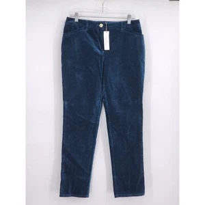 Chicos Velveteen 5-Pocket Pants in Darkest Teal Size XS NWT - Bild 1 von 5