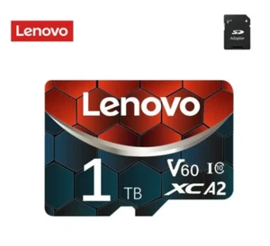 Lenovo 1TB Micro SD Carte Mémoire Haute Vitesse SD / Tf Flash Carte - Photo 1 sur 1