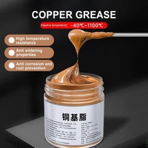 Grasso al Rame 100gr Antigrippaggio Auto Lubrifica Protegge Alte Temperature - Foto 1 di 1