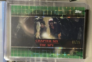 Topps Stranger Things High Tek 2025: - The Spy Green/75 #C-14 - Imagen 1 de 2