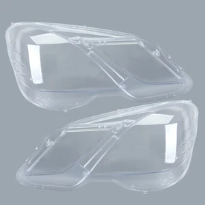 2x Headlight Lens Cover Headlamp Lenses For Mercedes Benz E Class W212 2009-2012 - Picture 1 of 11