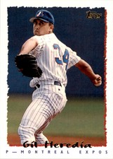 1995 Topps Gil Heredia Baseball Cards #509