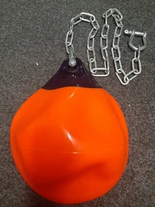 Aqua Punch Bag 16"" RESISTENTE Agua Punch Bag Rojo/Naranja ENTREGA GRATUITA AL DÍA SIGUIENTE - Imagen 1 de 3