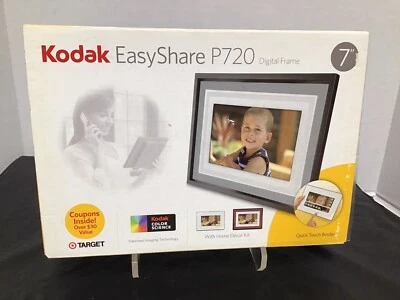 Kodak EasyShare Digital Picture Photo Frame P720 7" NEW - Image 1 of 3