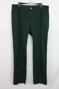 COLUMBIA GREEN REGULAR FIT MENS 38/34 COTTON BLEND PANTS LIGHT WEIGHT - Picture 1 of 6