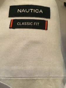 Nautica, size, 16.5-34,35, pale blue, spread collar, dress/ casual shirt - Picture 1 of 5