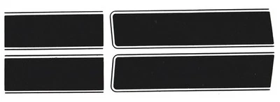 Calcomanías de tobogán acuático Camaro Z28 1969 rayas de capó y maletero escala 1/64 HO Foto 1 de 3