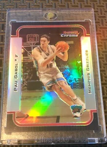 2003-04 Bowman Chrome R&S Pau Gasol #65 Refractor Ser #'D /300 HOF QTY 🔥📈 MINT - Picture 1 of 7