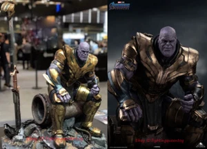 Estatua de resina de longitud completa escala 1/4 de Queen Studios Avengers Thanos versión de lujo - Imagen 1 de 12