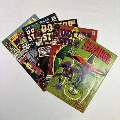 Dotor Strange Lot of (5) 1967-68-69 Marvel Comic Books. #162,168,170,173,178 - Image 1 of 4