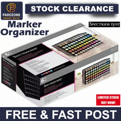 Universal Marker Pen Storage Organiser - Stackable Trays - 72 pens Storage Only - Image 1 of 4