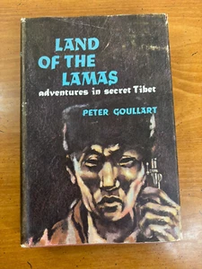 1959 Tibet Book Land of the Lamas by Goullart  Hardcover w/ DJ 1st Ed 1st Print - Imagen 1 de 15