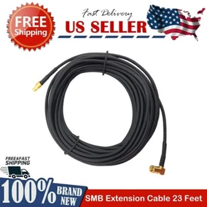 Sirius XM Satellite Radio Universal Extension Cable SMB 20Ft Right Angle - Picture 1 of 2