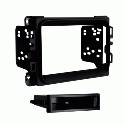 METRA 99-6518B / S-DIN or D-DIN RADIO DASH KIT FOR CHRYSLER , JEEP, RAM 2013-UP - Image 1 of 3