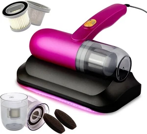 Aspiradora de cama JJZNCLLEN HB-001 con filtro HEPA lavable y luz UV - Imagen 1 de 7