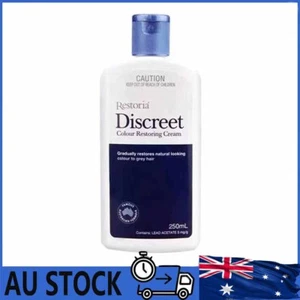 Restoria Discreet Grey Hair Color Restoring Cream Treatment Unisex 250ml New AU/ - Picture 1 of 7