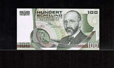 Austria 100 chelines 1984 gema UNC Foto 1 de 2
