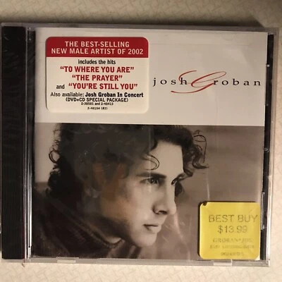 NEW! Factory Sealed, Josh Groban Self Titled, (CD, 2001) - Image 1 of 2