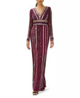 Adrianna Papell Beaded Column Gown MSRP $329 Size 0 # 8A 2093 Blm