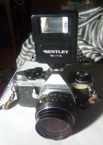 ME Super Pentax Camera With 50 mm Lens + JCPenney Multi-card Optics 80-200mm... - Picture 1 of 10