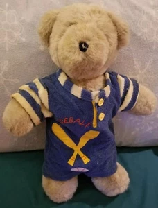Chosun Beige Tan Plush Stuffed Teddy Bear 16" w/ Promo Popsicle Baseball Shirt - Picture 1 of 11