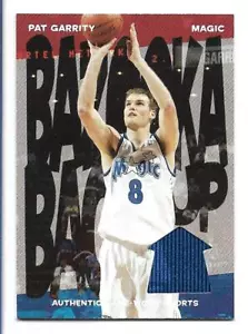 Pantalones Cortos de Respaldo Pat Garrity 2004-05 Bazooka Reliquia #BU-PG Orlando Magic - Imagen 1 de 2