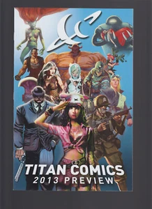 TITAN COMICS 2013 VISTA PREVIA (Sentencia de muerte, Lenore, A1, Razorjack, Sharky) en muy buen estado+ - Imagen 1 de 2