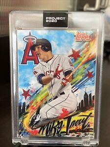 Topps Project 2020 #399 ~2011 Mike Trout by King Saladeen  w/BOX  In Hand  🔥📈