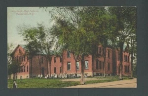 Postal Monticello 1909 de Nueva York Monticello High School - Imagen 1 de 1