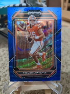 Trevor Lawrence #/249 Blue Prizm - 2023 Panini Draft Picks #96 - Clemson - Jags - Picture 1 of 2