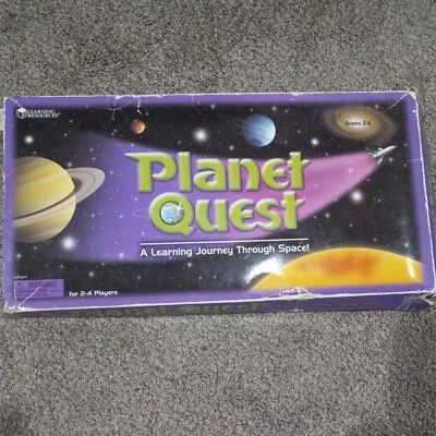 Planet Quest A Learning Journey Through Space Educational Board Game - Image 1 of 4