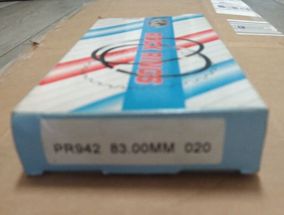 DNJ ROCK PRODUCTS НАБОР ПОРШНЕВЫХ КОЛЕЦ НОВЫЙ ВТОРИЧНЫЙ РЫНОК PR942 .020 TOYOTA - Изображение 1 из 1